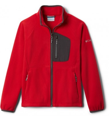 Columbia flisinis džemperis FAST TREK III Fleece Full Zip. Spalva ryškiai raudona